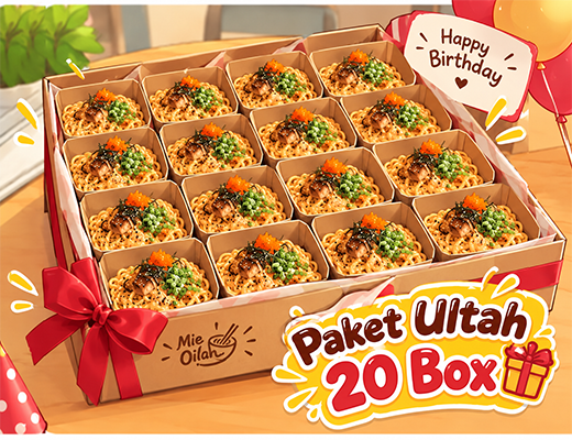 Mie Oilah Ori 20 Porsi
