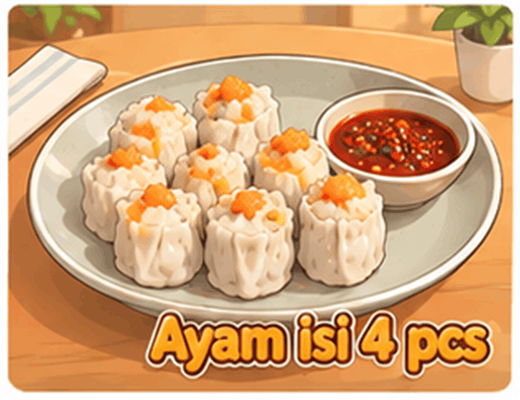 Dimsum Ayam isi 4