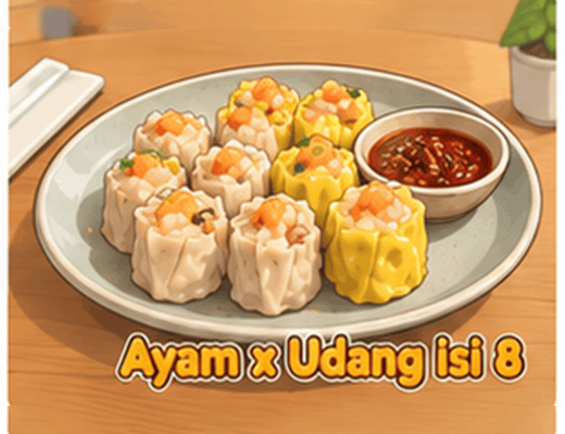 Dimsum Ayam x Udang isi 8
