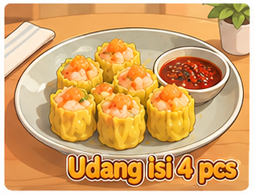 Dimsum Udang isi 4